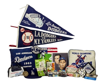 Dodgers Grab Bag - Los Angeles & Brooklyn (23 Unique Items)